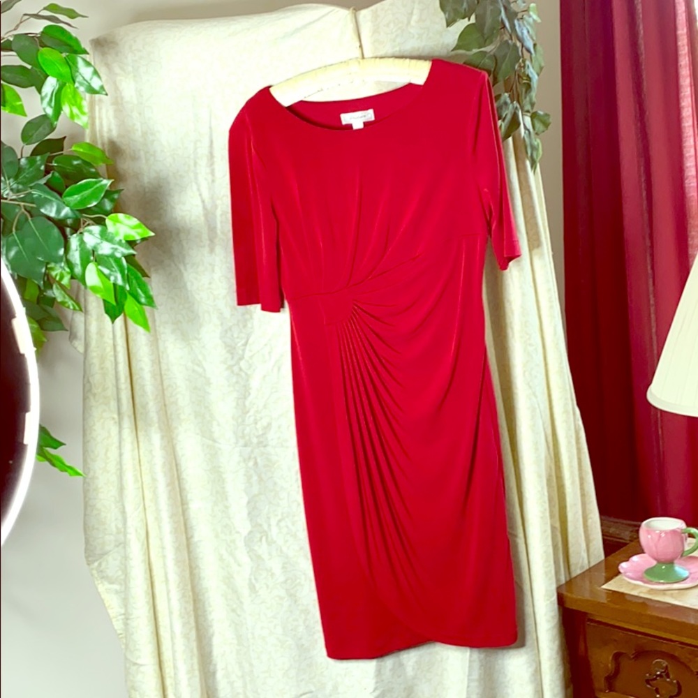 Red dress